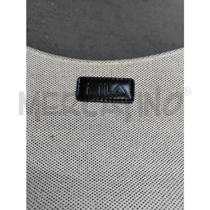 BORSETTA DONNA FILA BEIGE NERO | Mercatino dell'Usato Acerra 2