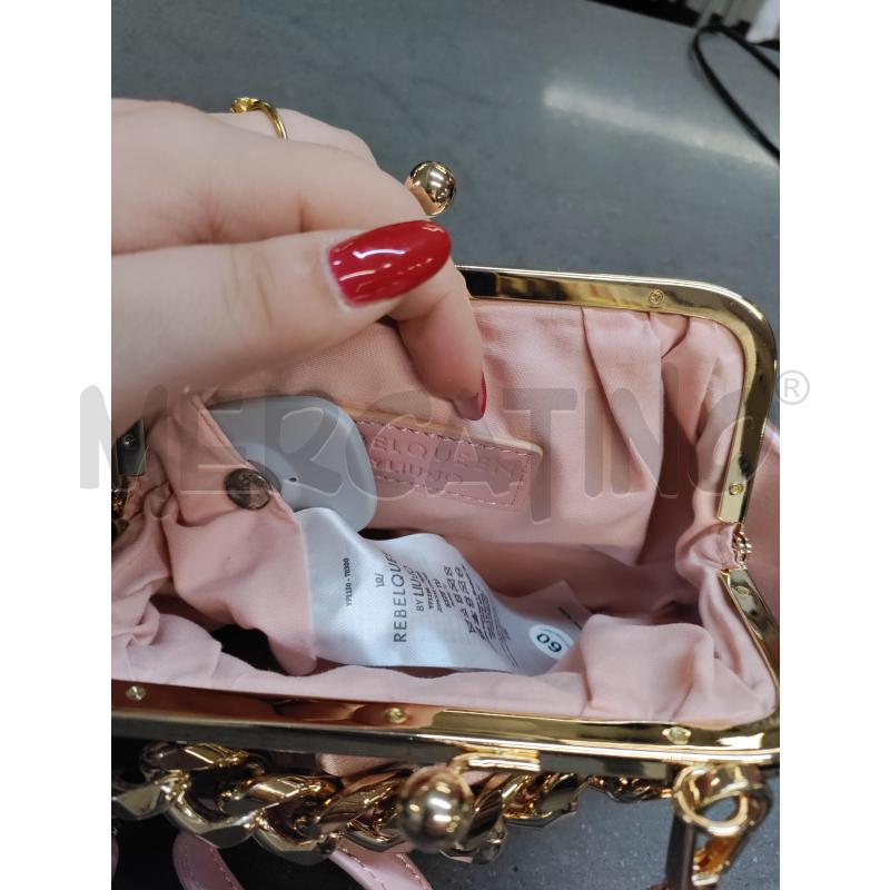 BORSETTA DONNA ROSA LUCIDA LIUJO | Mercatino dell'Usato Acerra 2