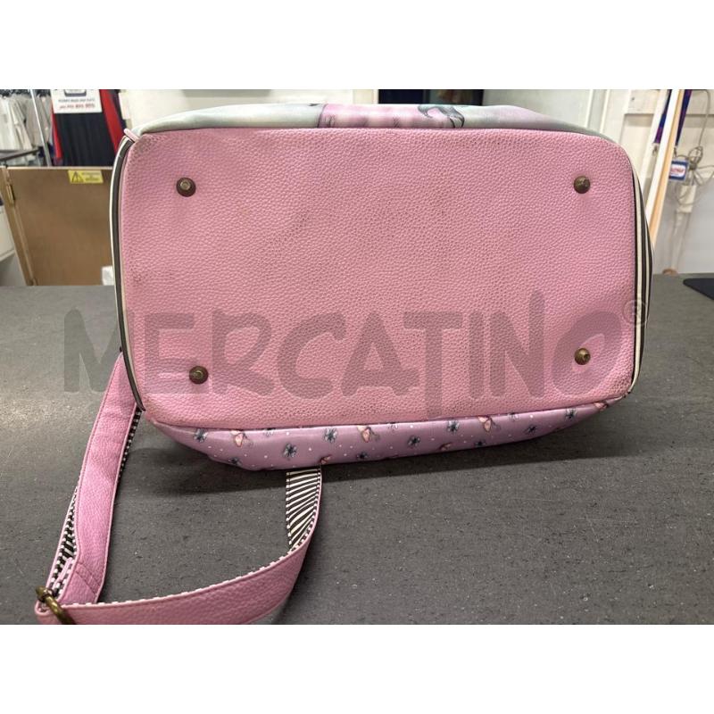 BORSONE SANTORO VIOLA ROSA | Mercatino dell'Usato Acerra 3