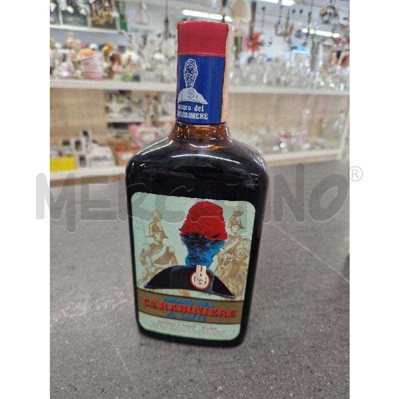 BOTTIGLIA AMARO CARABINIERE | Mercatino dell'Usato Acerra 1