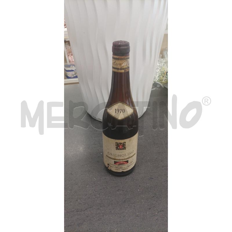 BOTTIGLIA GRIGNOLINO 1970 | Mercatino dell'Usato Acerra 1