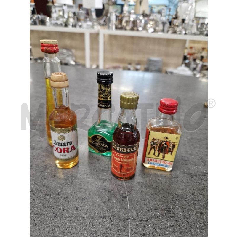 BOTTIGLIETTE PZ. 5 LIQUORE  | Mercatino dell'Usato Acerra 1