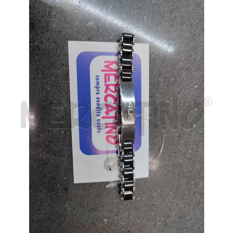 BRACCIALE 4US CESARE PACIOTTI SILVER NERO | Mercatino dell'Usato Acerra 1