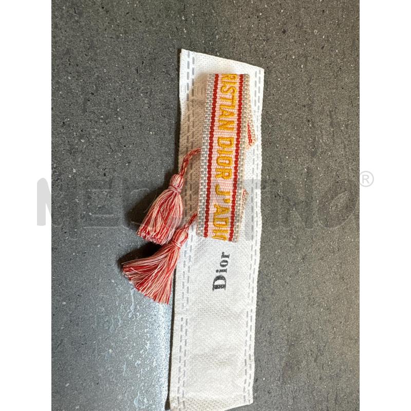 BRACCIALE DIOR ROSA GRIGIO ROSSO | Mercatino dell'Usato Acerra 1