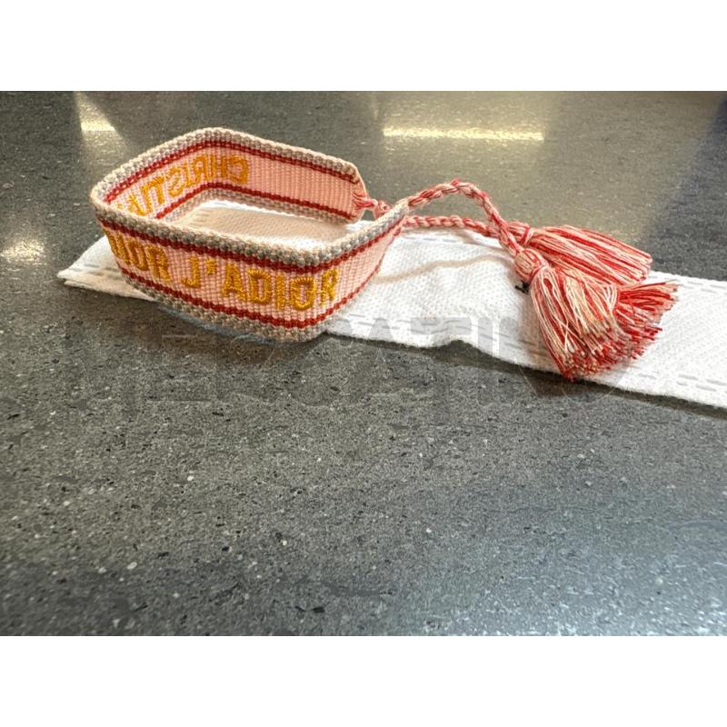 BRACCIALE DIOR ROSA GRIGIO ROSSO | Mercatino dell'Usato Acerra 2