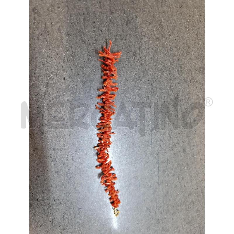 BRACCIALE RAMETTI ROSSO | Mercatino dell'Usato Acerra 1