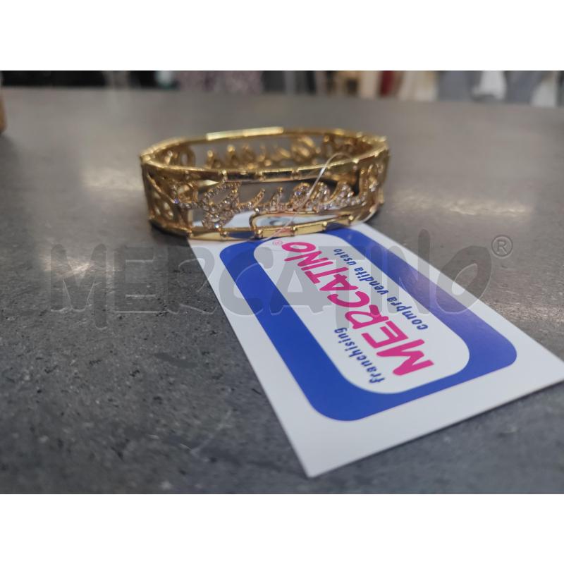 BRACCIALE RIGIDO DORATO GUESS | Mercatino dell'Usato Acerra 2