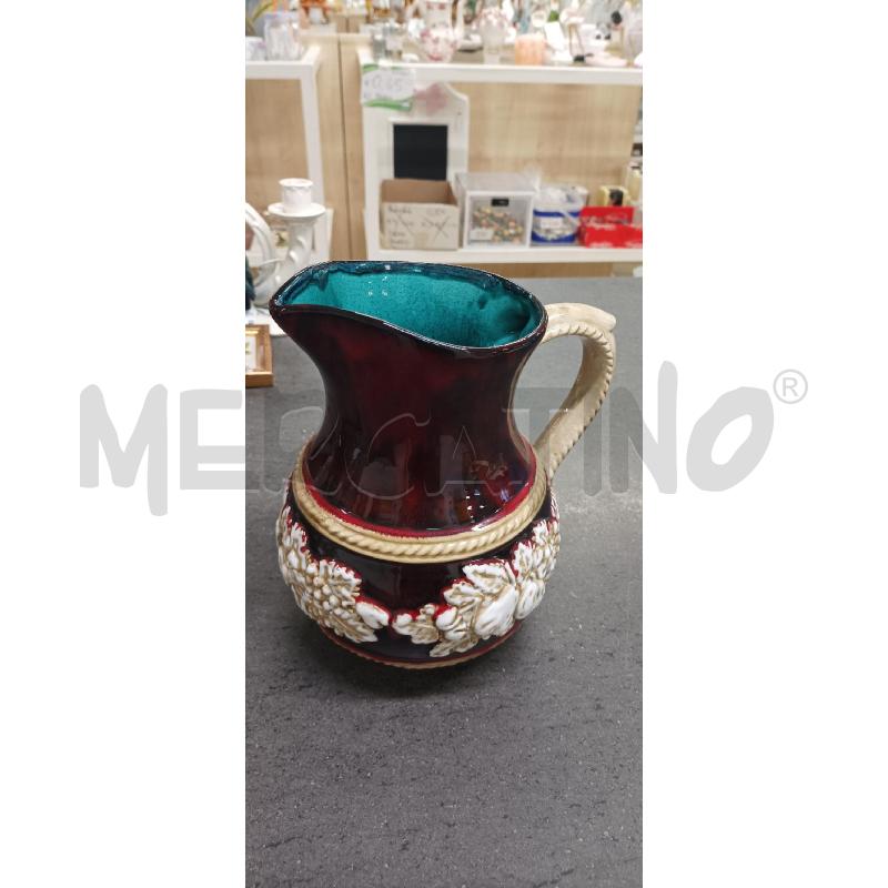 BROCCA BORDO DECORO FRUTTAB MANICO BEIGE | Mercatino dell'Usato Acerra 1