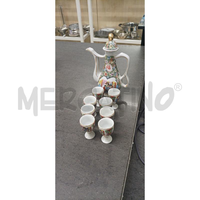 BROCCHETTA FIG.DONNE GIAPP.+ 8 BICCHIERINI | Mercatino dell'Usato Acerra 1