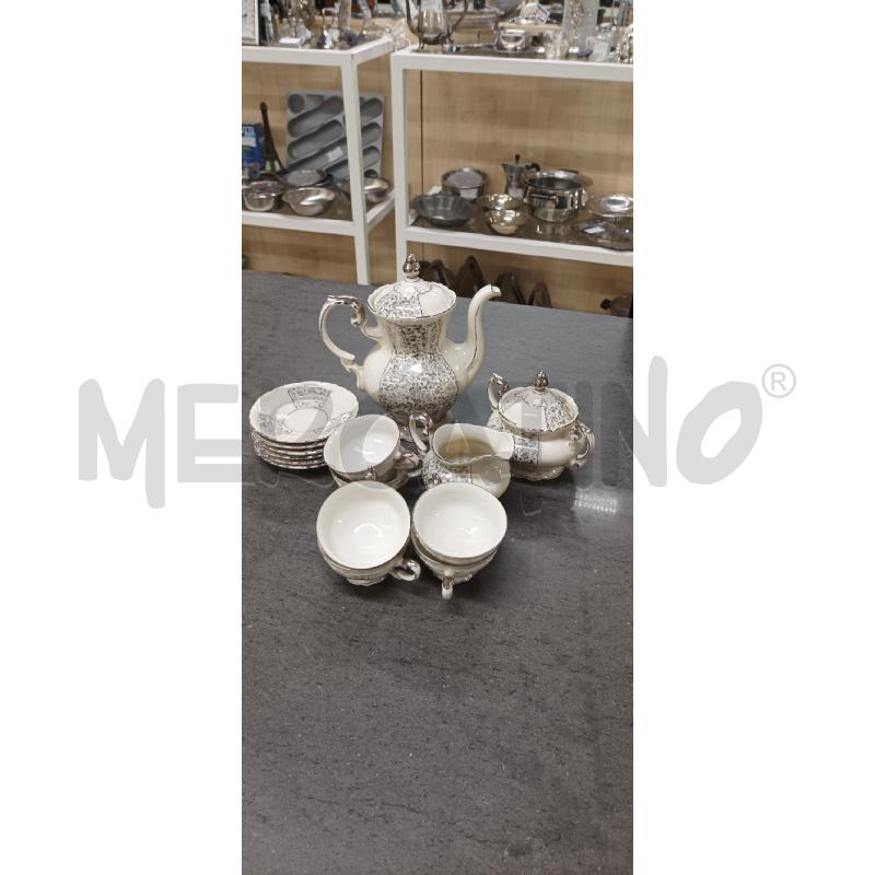 CAFF.+LATT.+ZUCCH.+6TAZZ.+6PIATT. BEIGE DEC. GRIGIO | Mercatino dell'Usato Acerra 1