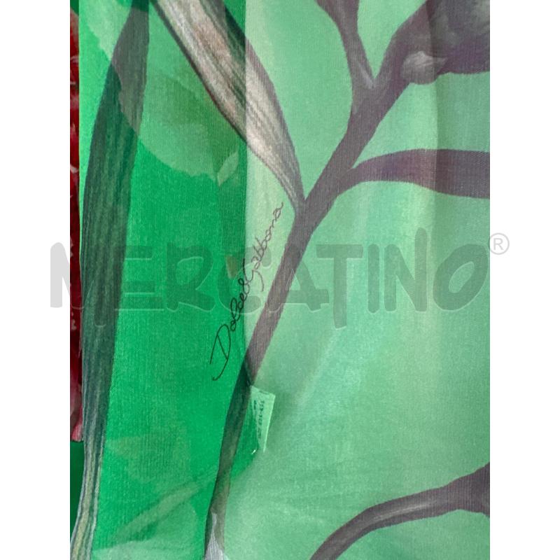 CAMICIA BAMBINA DOLCE&GABBANA VERDE FIORI ROSA | Mercatino dell'Usato Acerra 3