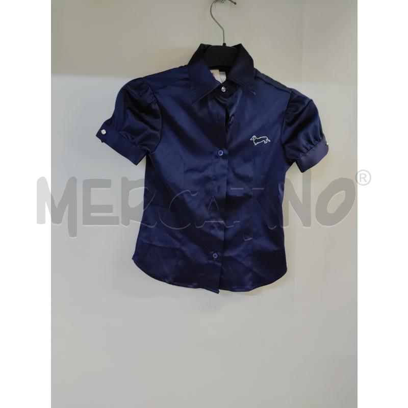 CAMICIA BAMBINA HARMONT&BLAINE BLU LUCIDO | Mercatino dell'Usato Acerra 1