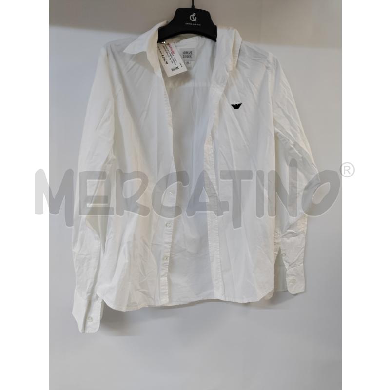CAMICIA BAMBINO ARMANI JUNIOR BIACO | Mercatino dell'Usato Acerra 1