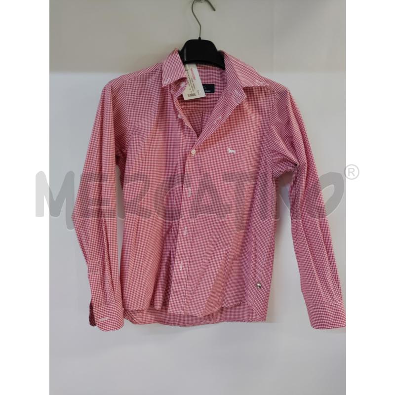 CAMICIA BAMBINO HARMONT&BLAINE QUADRETTI ROSSO BIANCO | Mercatino dell'Usato Acerra 1