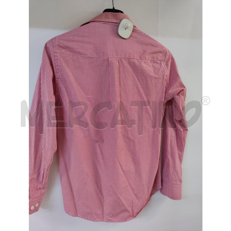 CAMICIA BAMBINO HARMONT&BLAINE QUADRETTI ROSSO BIANCO | Mercatino dell'Usato Acerra 2