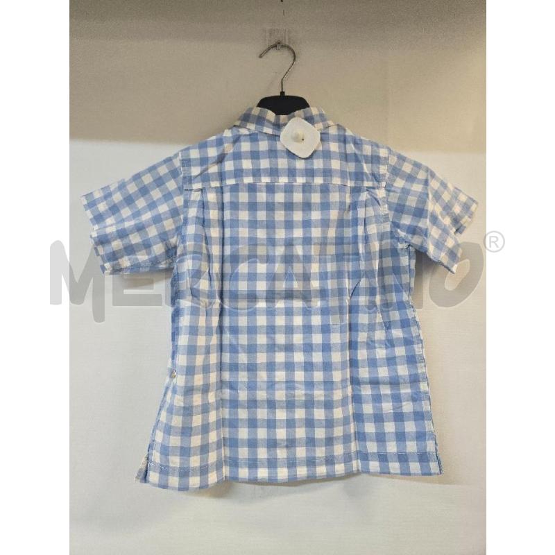 CAMICIA BAMBINO QUADRI CELESTE BIANCO RALPH LAUREN | Mercatino dell'Usato Acerra 2