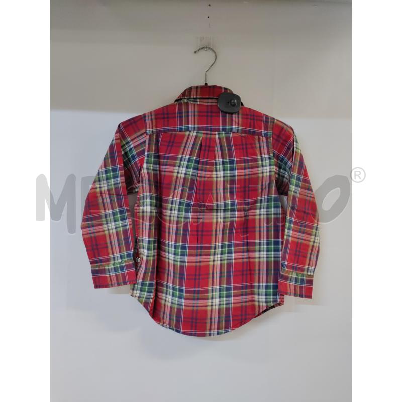 CAMICIA BAMBINO RALPH LAUREN ROSSO VERDE QUADRONI | Mercatino dell'Usato Acerra 2