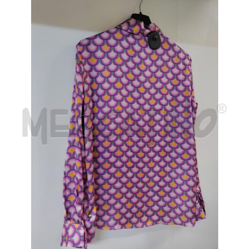 CAMICIA DONNA ANGEL DAVIS VIOLA | Mercatino dell'Usato Acerra 2