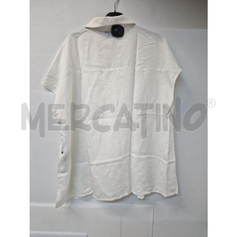 CAMICIA DONNA BIANCO FIORELLA RUBINO | Mercatino dell'Usato Acerra 2