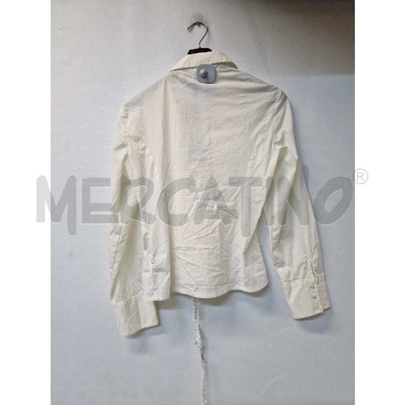 CAMICIA DONNA BIANCO TRUSSARDI  | Mercatino dell'Usato Acerra 2