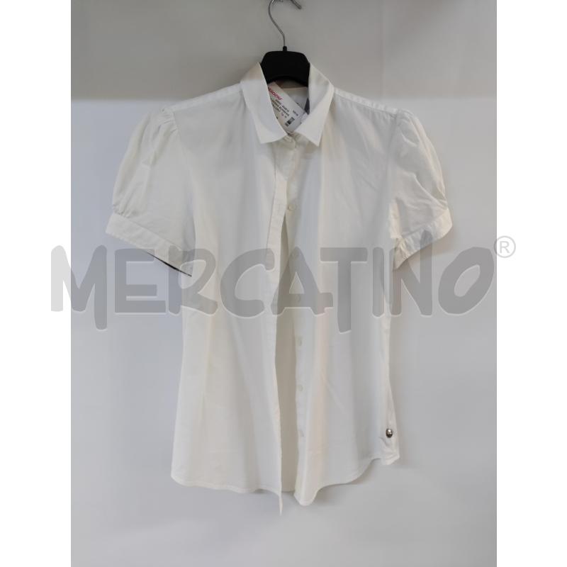 CAMICIA DONNA BURBERRY BIANCOCOLLOINTERNO BEIGE DA RIVEDERE | Mercatino dell'Usato Acerra 1