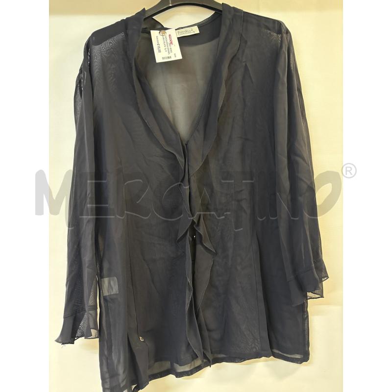 CAMICIA DONNA DORABELLA BLU VELATA | Mercatino dell'Usato Acerra 1
