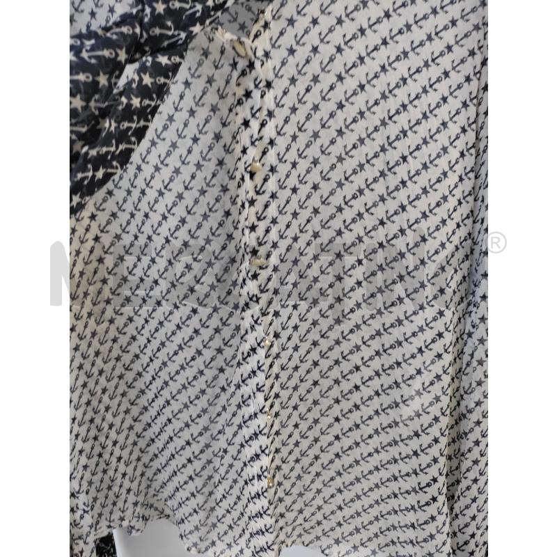 CAMICIA DONNA D&G BIANCO BLU ANCORE | Mercatino dell'Usato Acerra 2