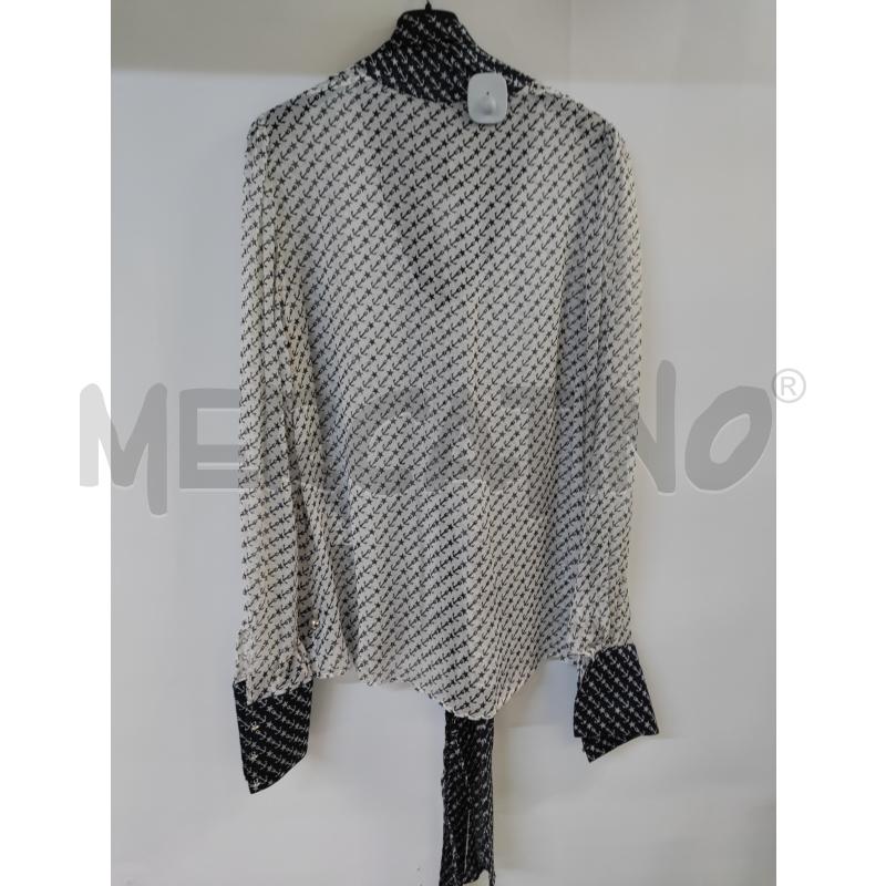 CAMICIA DONNA D&G BIANCO BLU ANCORE | Mercatino dell'Usato Acerra 3