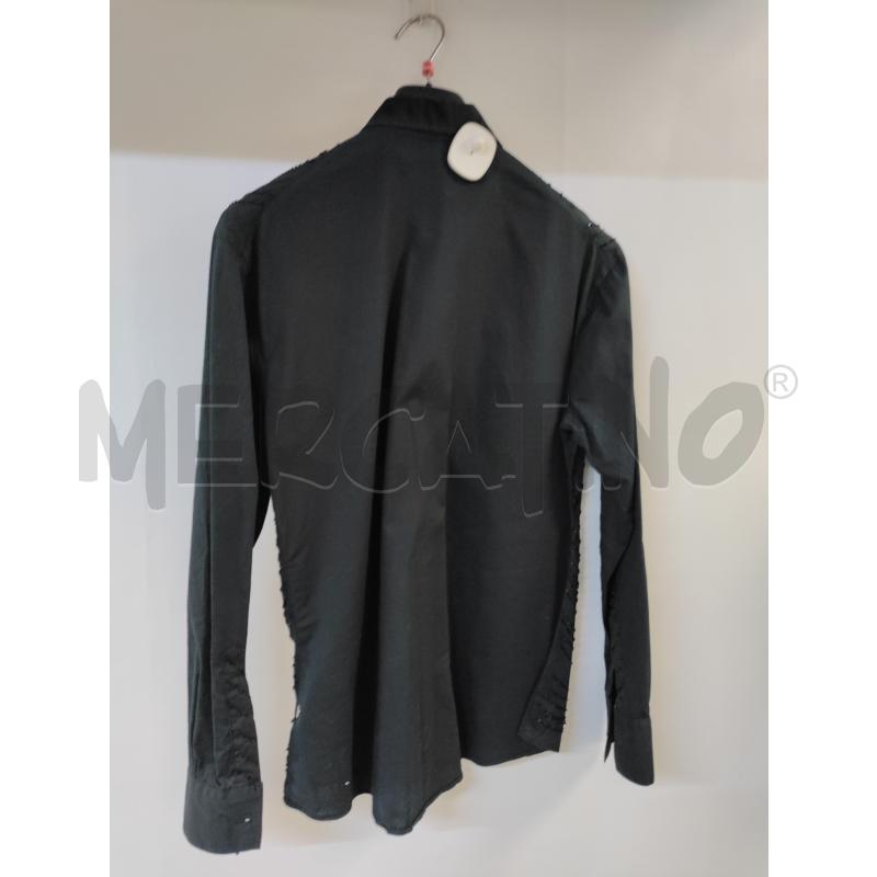 CAMICIA DONNA GF FERRÈ NERO CON STRASS | Mercatino dell'Usato Acerra 2