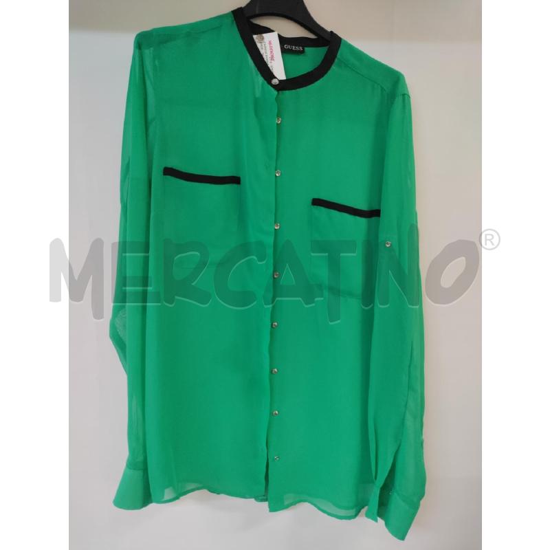 CAMICIA DONNA GUESS VERDE  | Mercatino dell'Usato Acerra 1