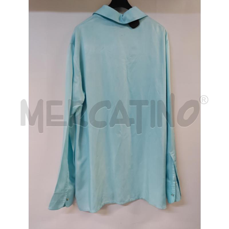 CAMICIA DONNA ISABELLE BLANCHE AZZURRA | Mercatino dell'Usato Acerra 3
