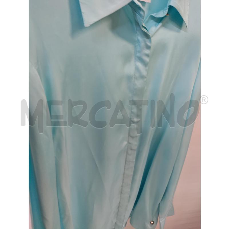 CAMICIA DONNA ISABELLE BLANCHE AZZURRA | Mercatino dell'Usato Acerra 4
