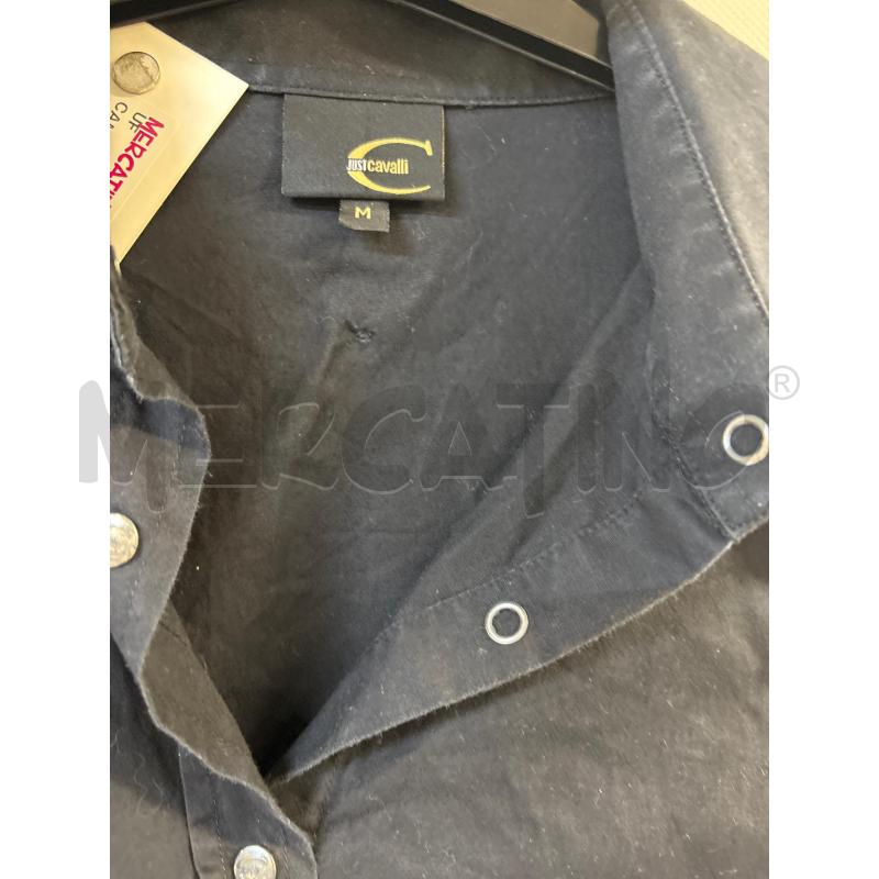 CAMICIA DONNA JUSTCAVALLI NERO | Mercatino dell'Usato Acerra 2