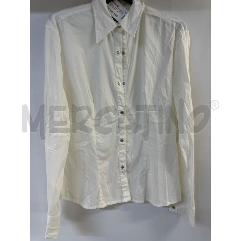 CAMICIA DONNA JUST CAVALLI BIANCO | Mercatino dell'Usato Acerra 1