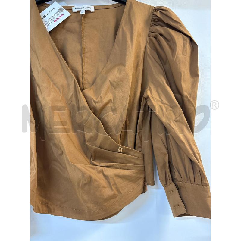 CAMICIA DONNA KOCCA JEANS MARRONE | Mercatino dell'Usato Acerra 2