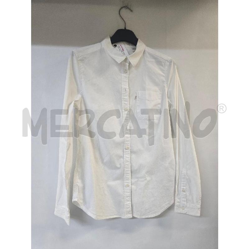 CAMICIA DONNA LEVIS BIANCO | Mercatino dell'Usato Acerra 1