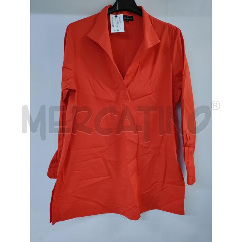 CAMICIA DONNA LUISA SPAGNOLI ROSSO | Mercatino dell'Usato Acerra 1