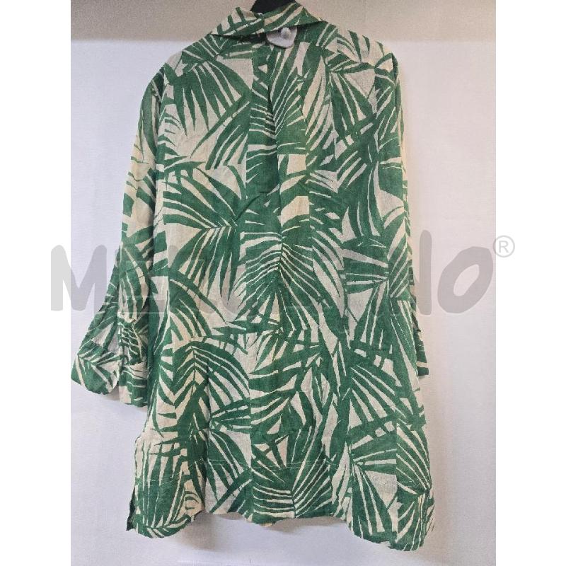 CAMICIA DONNA MAXMARA WEEKEND VERDE BEIGE | Mercatino dell'Usato Acerra 2