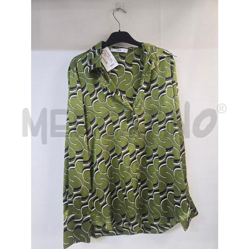 CAMICIA DONNA MNG VERDE | Mercatino dell'Usato Acerra 1