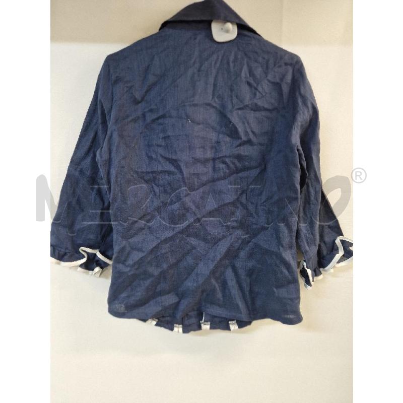 CAMICIA DONNA NARACAMICIE BLU BIANCO | Mercatino dell'Usato Acerra 2