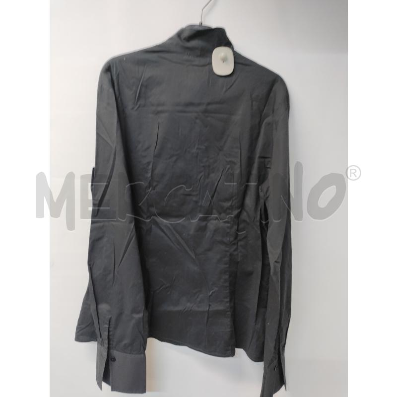 CAMICIA DONNA NARACAMICIE NERO FIORI BIANCO | Mercatino dell'Usato Acerra 2
