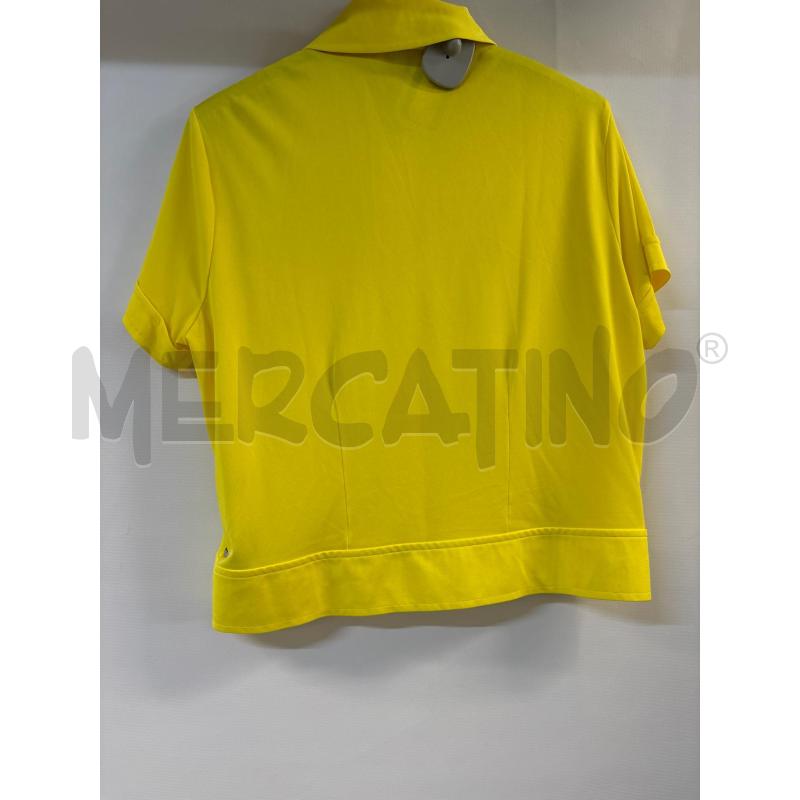 CAMICIA DONNA NARA CAMICIE GIALLO CORTO | Mercatino dell'Usato Acerra 2