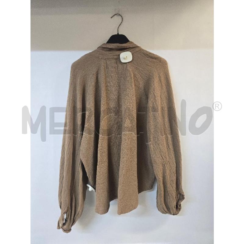 CAMICIA DONNA NINA KENDOSA MARRONE | Mercatino dell'Usato Acerra 2