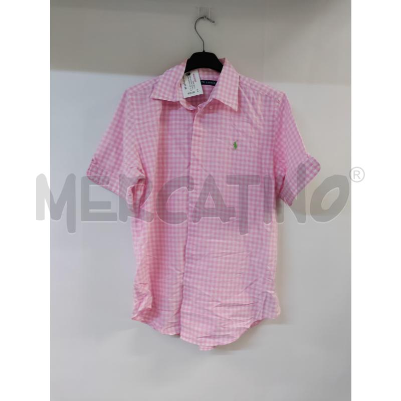 CAMICIA DONNA RALPH LAUREN BIANCO ROSA QUADRETTI | Mercatino dell'Usato Acerra 1