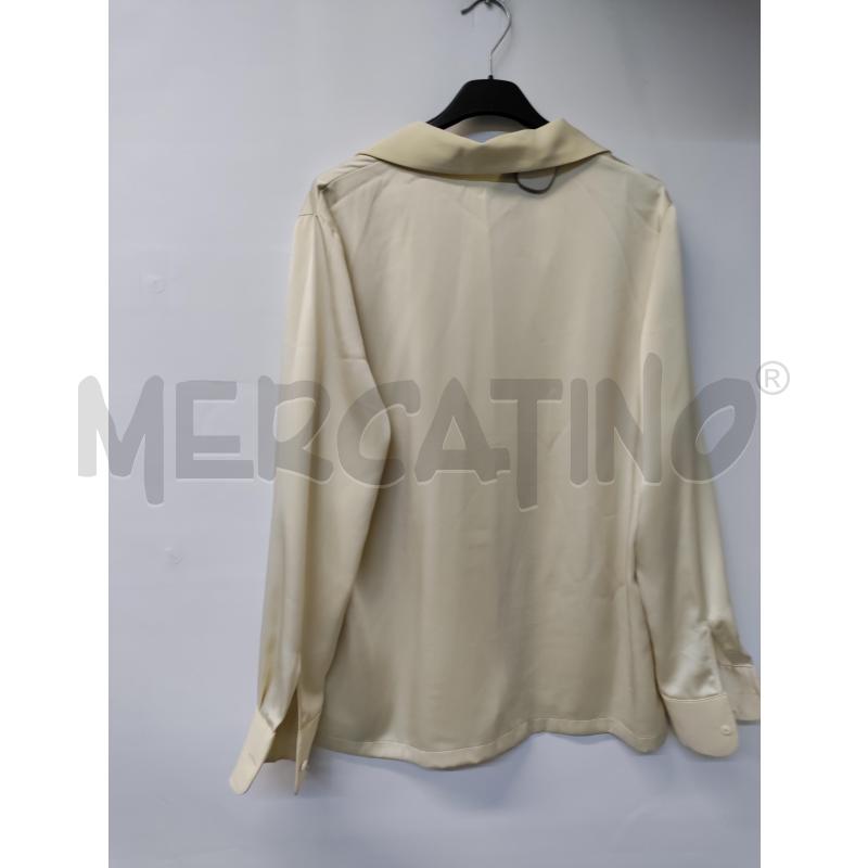 CAMICIA DONNA RENATO BALESTRA BEIGE LUCIDO | Mercatino dell'Usato Acerra 2