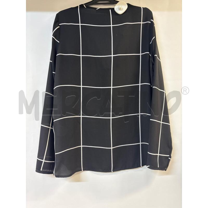 CAMICIA DONNA SANDRO FERRONE NERO BIANCO | Mercatino dell'Usato Acerra 2