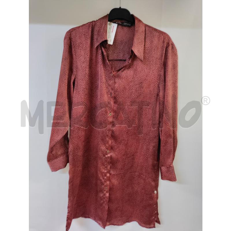 CAMICIA DONNA ZARA ROSA NERO | Mercatino dell'Usato Acerra 1