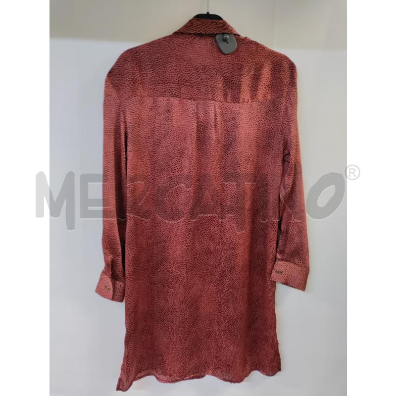CAMICIA DONNA ZARA ROSA NERO | Mercatino dell'Usato Acerra 2