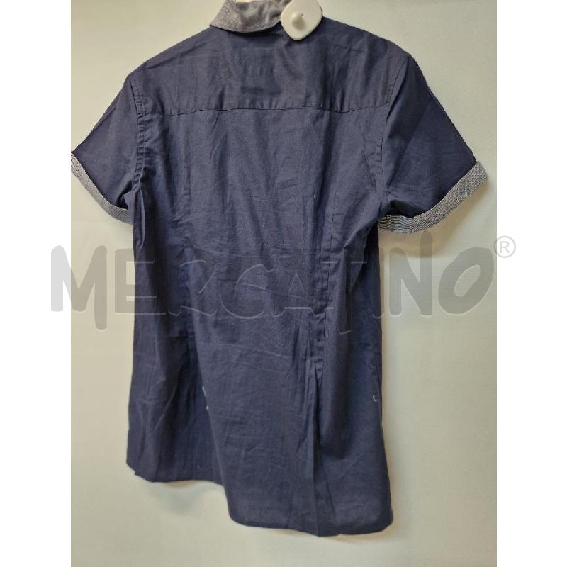 CAMICIA UOMO 4US CESARE PACIOTTI BLU | Mercatino dell'Usato Acerra 2