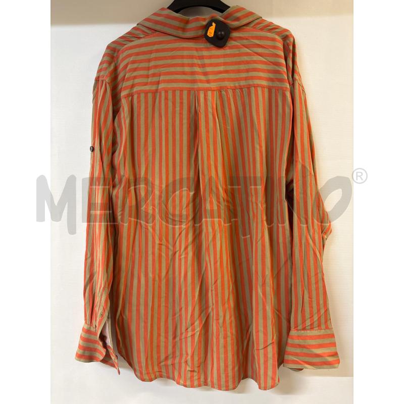 CAMICIA UOMO BAGUTTA ARANCIONE BEIGE RIGATO | Mercatino dell'Usato Acerra 2